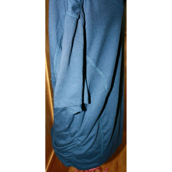 Terra & Sky Women's Top Short Sleeve  Navy Blue Size 1X(16W-18W) GUC - Picture 3 of 5